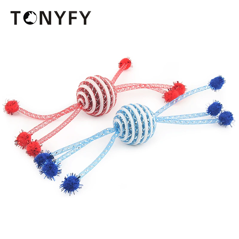 

2pcs/set Pet Toys Candy Shape Scratching Toys Balls Cat Toy Rotatability Kitten Catch Playing Games Attract Interactive Toys