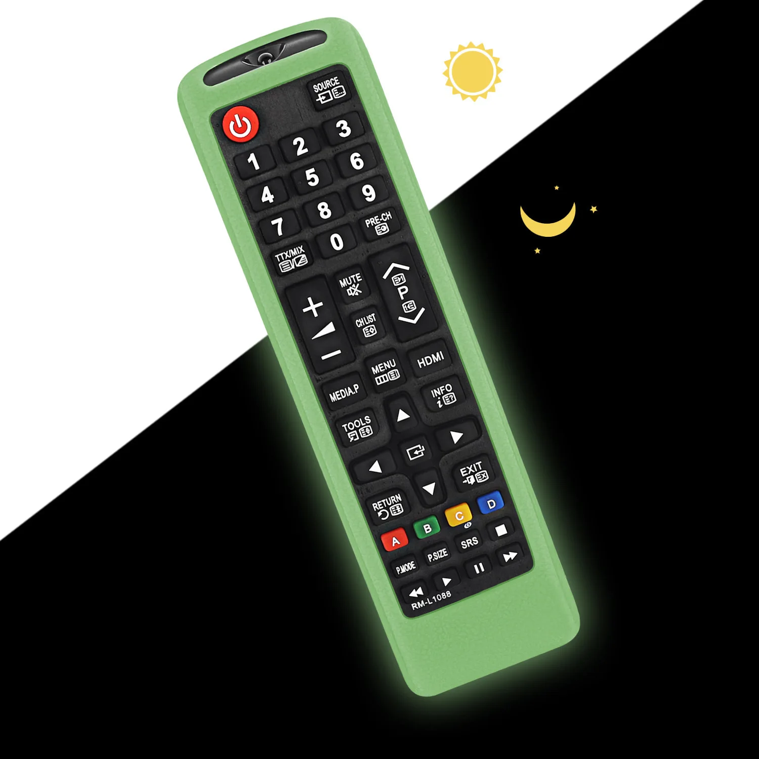 Полноразмерный защитный чехол для Samsung TV AA59-00816A 00611A 752A, водонепроницаемый силиконовый чехол с дистанционным управлением, защита от пропуска