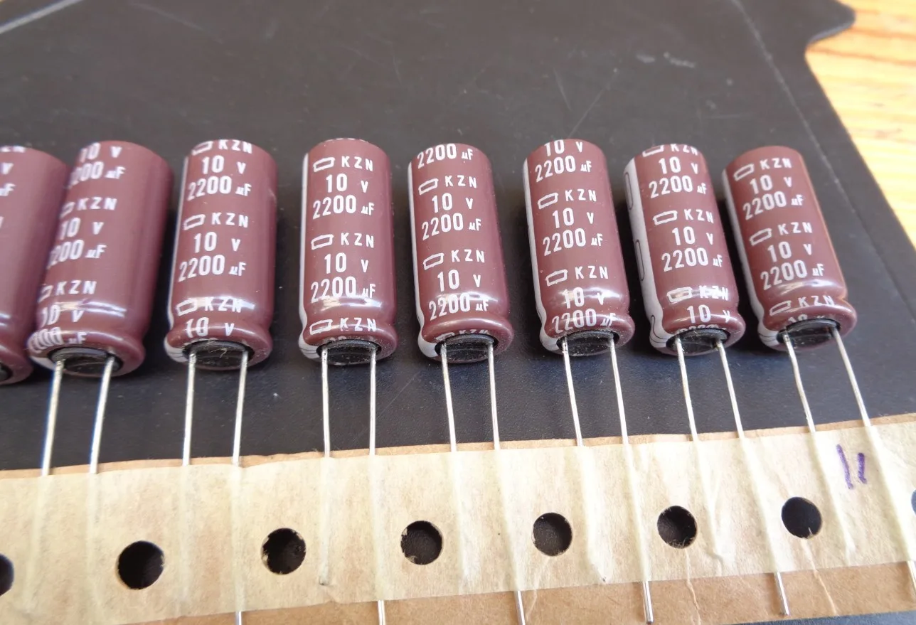 50pcs/lot Japanese original NIPPON KZN series high frequency low resistance aluminum electrolytic capacitors free shipping