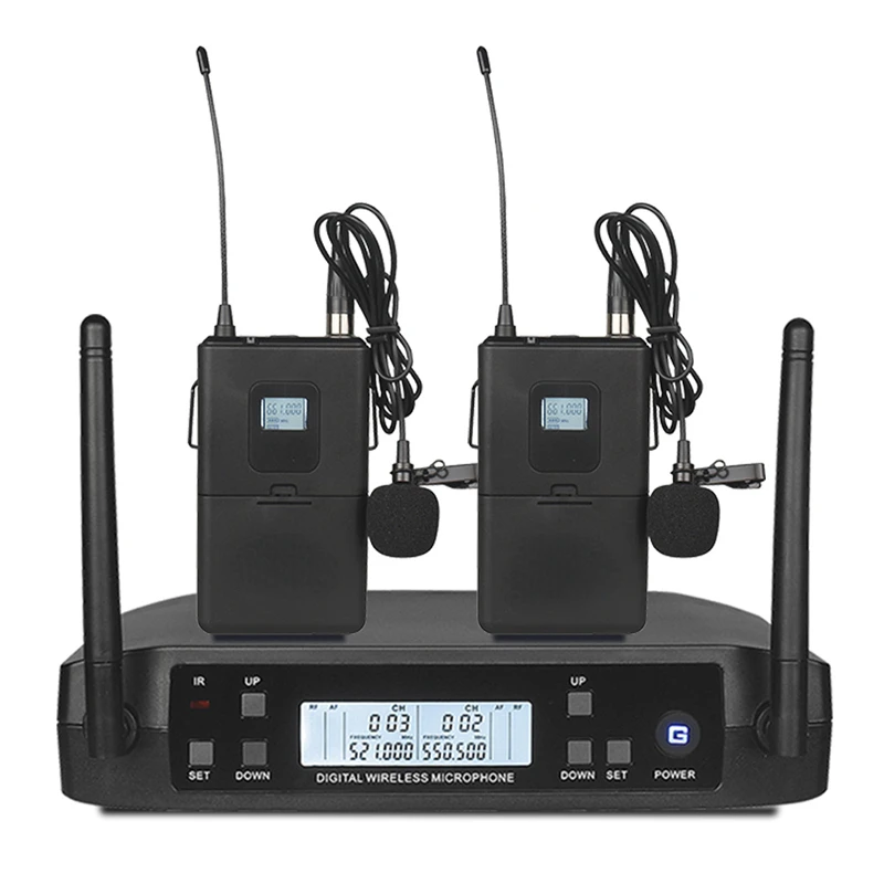 

Беспроводной микрофон с европейской вилкой для SHURE GLXD4 UHF 510-690 МГц, профессиональный ручной динамический микрофон вечерние, церкви, шоу, встр...