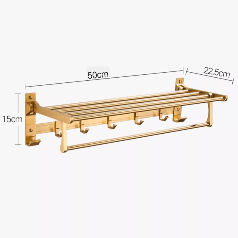 

Активный алюминиевый держатель для полотенец HOTAAN