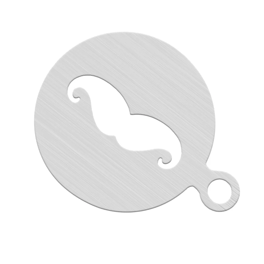 

Coffee Stencils Lattestainless Steel Decorating Templateschristmas Heart Stencil Reusable Cappuccino Cup Template