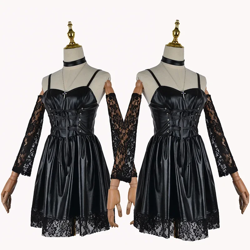 Костюм для косплея аниме Death Note Миса Амана наряды взрослых женщин чулки милой