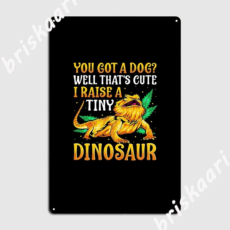 

Забавный постер медвежьего дракона, домашнего питомца, ящерицы, влюбленных, металлический постер для клуба, бара, винтажный постер для клув...