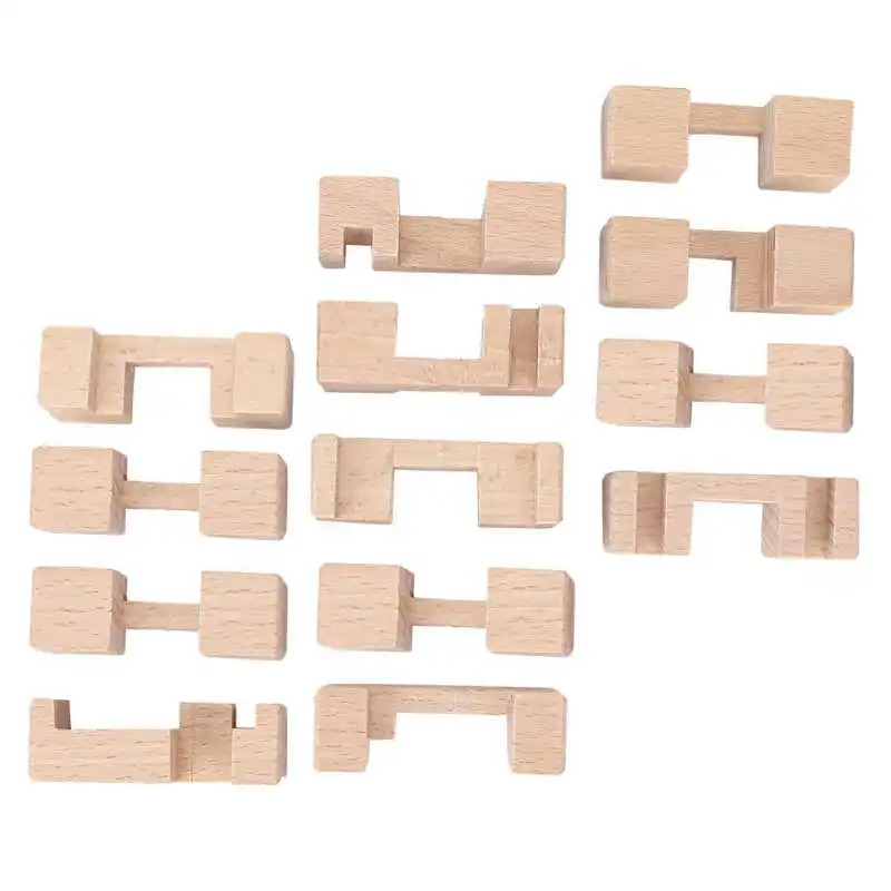 

Brain Puzzle Teaser Brain Teaser Lock Body Mind Relaxation for Office for Children