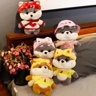 Милые плюшевые игрушки, плюшевые игрушки, плюшевые животные, плюшевые корги, Милая нарядная собака, игрушки для девочек, детские подарки на день рождения и Рождество, 30 см