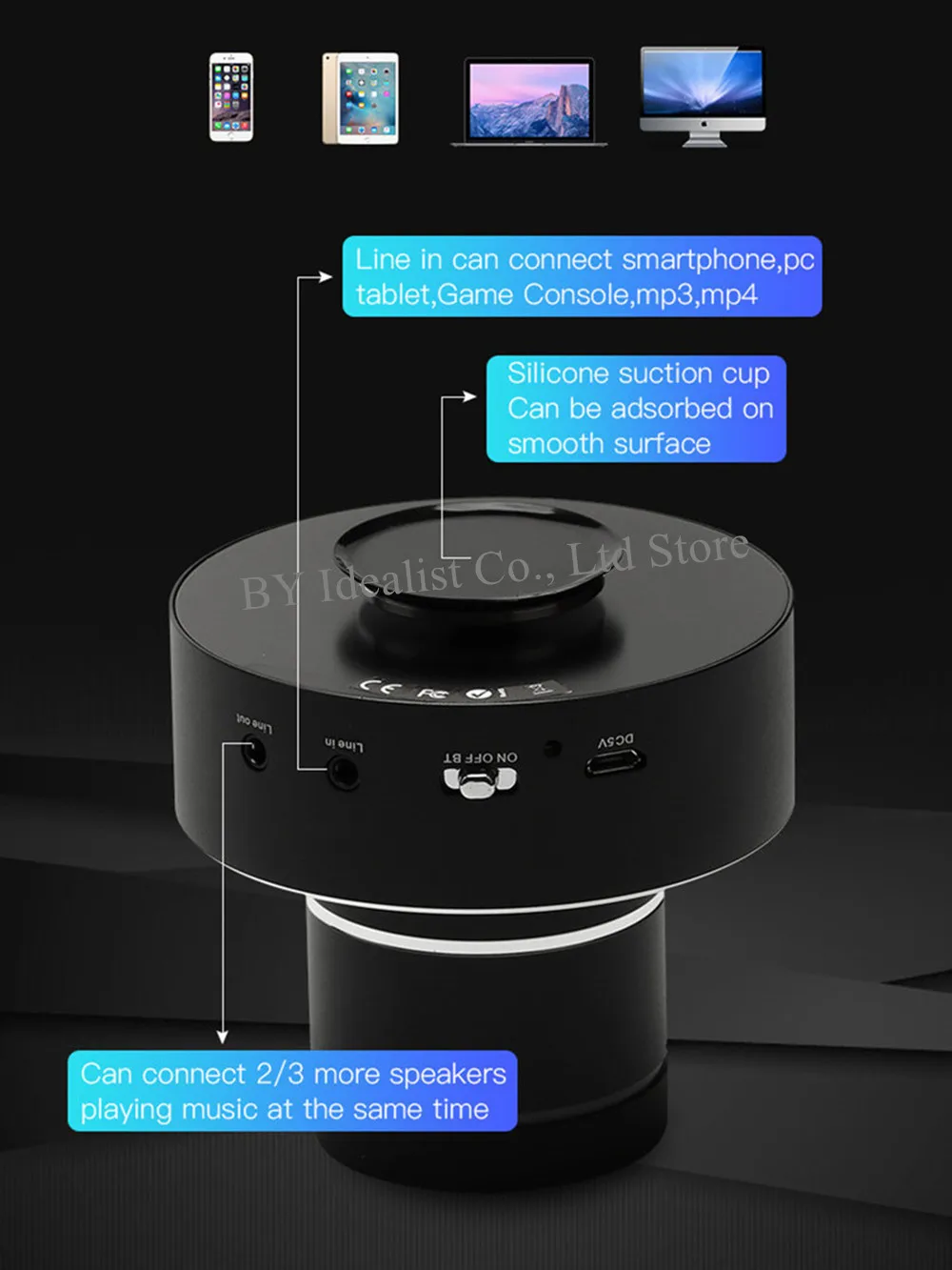 Беспроводной Bluetooth динамик