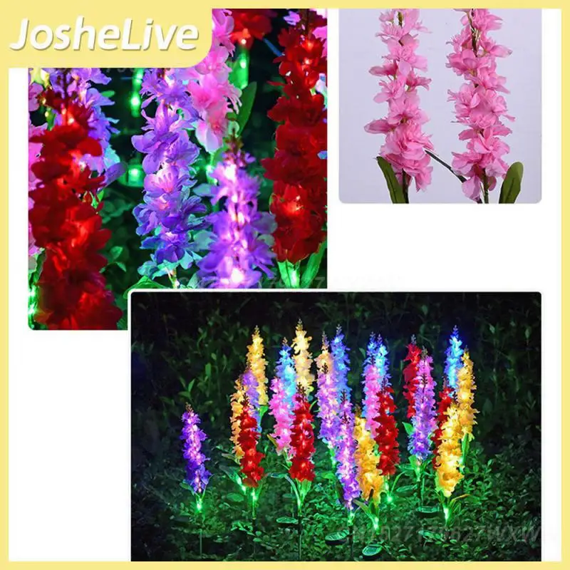 

Landscape Outdoor Light 8-10 Hours Decorative Lights Illumination Water Proof Violet Lawn Light Outdoor Lighting Flashlight 82cm