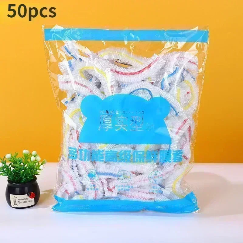 Одноразовые пищевые крышки Saran, MOONBIFFY