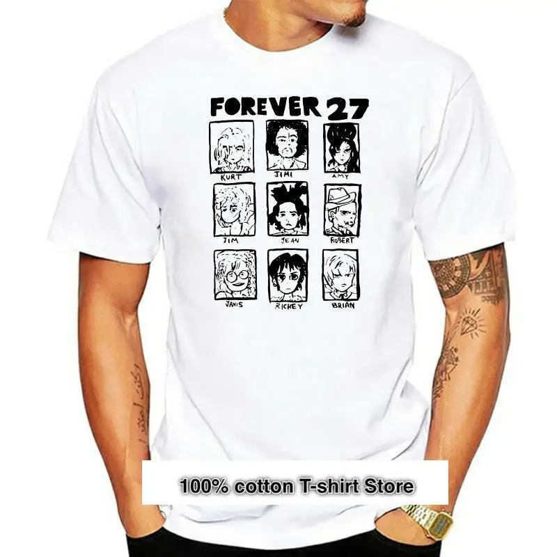 

Camisetas estampadas de alta calidad Forever The 27