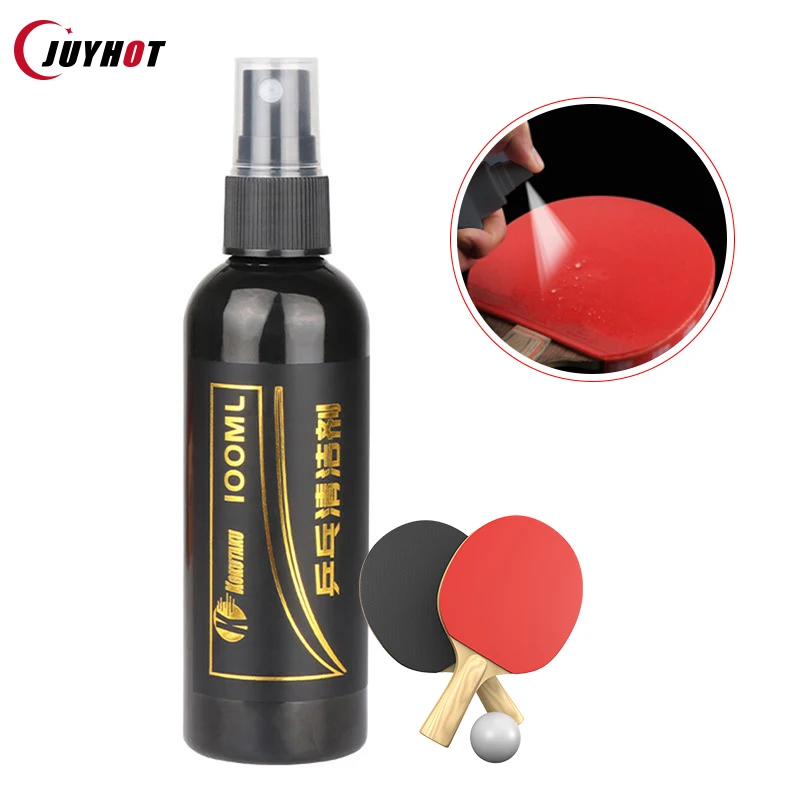 

1Pc 100 ML Table Tennis Racket Detergent Agent Ping Pong Rubber Paddle Professional Care Cleaner Spray Effective Cleaning Liquid