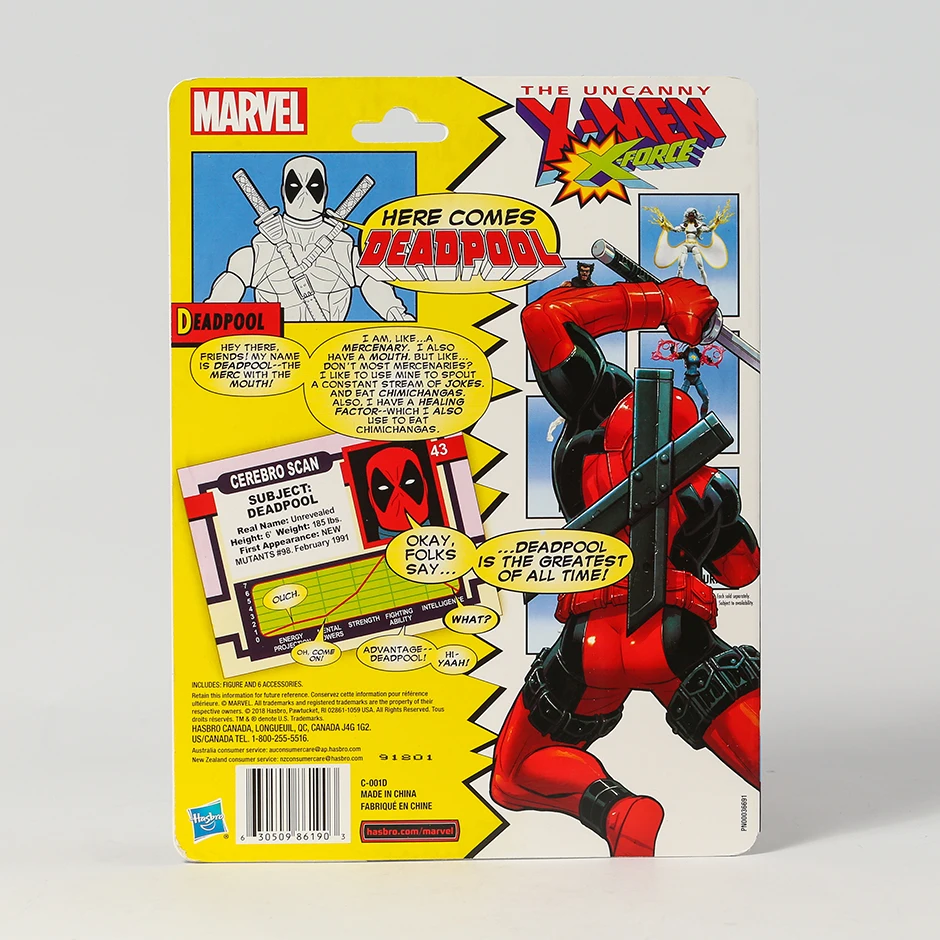 Коллекция экшн-фигурок Marvel X-MEN Deadpool Symbiote Ben Reilly Spiderman 6 дюймов |