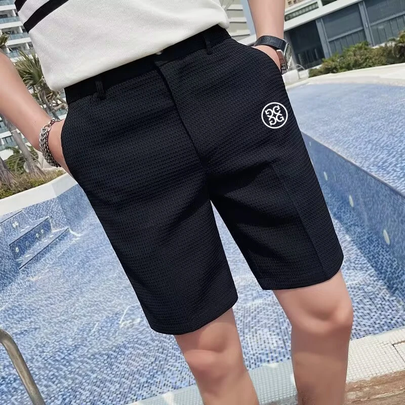 Golf Summer Horse Golf Suit Men's Golf Shorts 2023 Embroidered LOGO Quick Drying Golf Suit Men's Tennis Golf Shorts