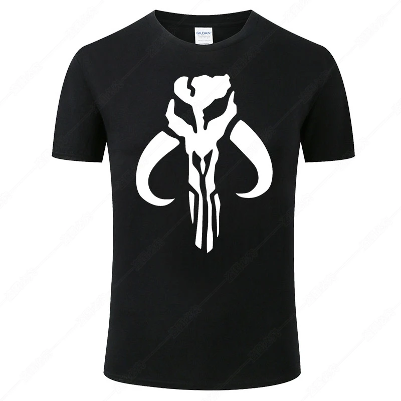 

The Mandalorian T Shirt Men Women Summer Cotton Short Sleeve T-shirt Men's Tops Fashion Tee Homme Unisex Brand Clothing J28