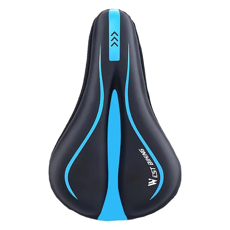 

Thickened Bicycle Saddle Cover Super Soft Seat Cover Silicone Thickening Universal Mountain Bike Saddle Bicycle Accessories