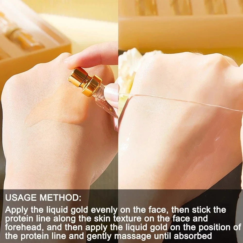 4 шт./набор сыворотка для лица с коллагеном