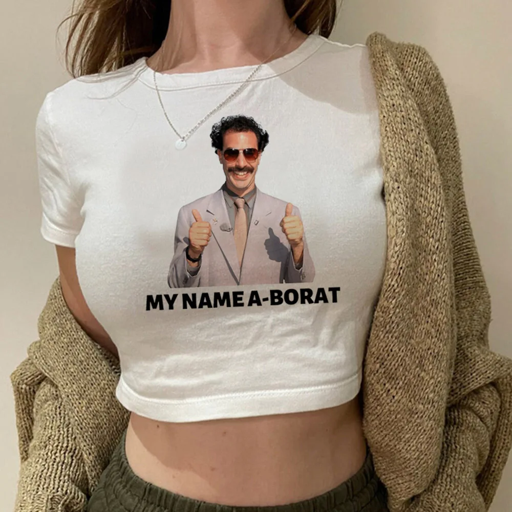 Borat винтажный кроп-топ в стиле 1920-х женская одежда хиппи Манга