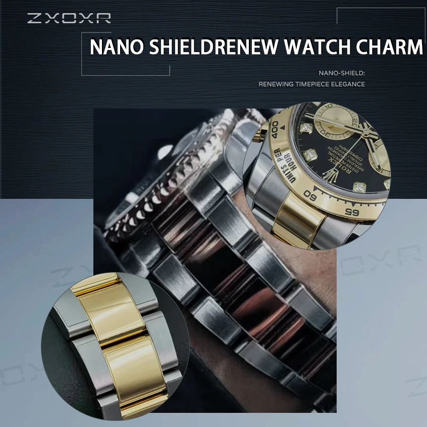 Фото Защитная пленка для Rolex GMT-Master 126710 Jubilee Bracelet, полный комплект, водонепроницаемая, высокопрозрачная. №5