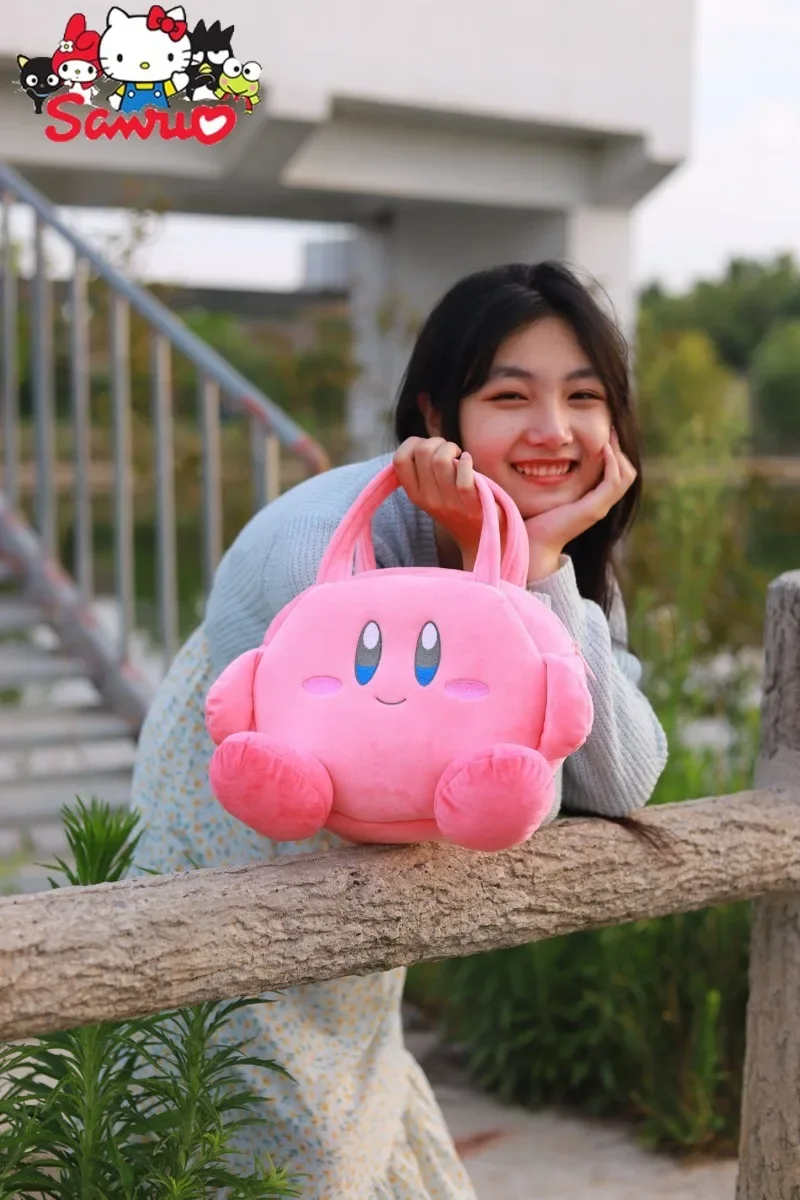 

Sanrio Melody Kuromi Hello Kitty Cinnamoroll Pochacco Star Kabi Handbag Cartoon Girl Shopping Versatile Cosmetic Plush Pouch