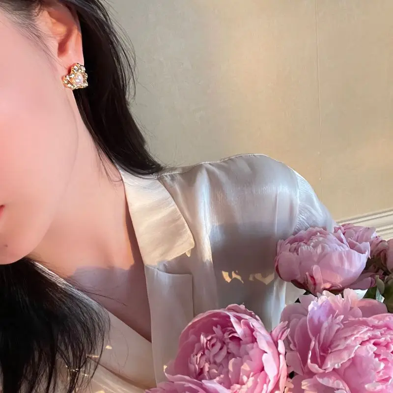 Женские серьги ENSHIR из нержавеющей стали 316L в форме фоторяда Новые французские