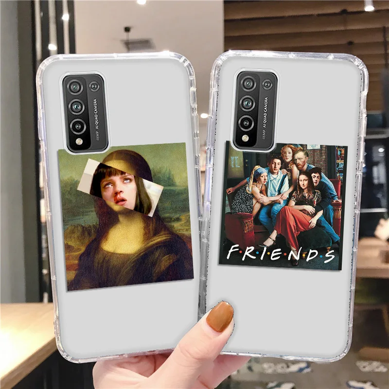 

Honor 10 Lite Case For Huawei P40 Lite P20 P30 Pro Case Silicon Funda Honor 50 60 30s 10i 20 Pro 8S 8X 9A 9X 9C Clear Back Cover