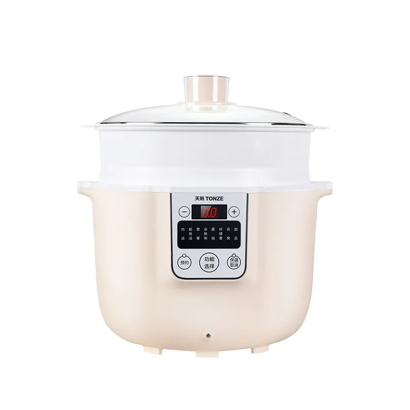 

Electric Stew Pot Bird's Nest Water-proof Household Ceramic Soup Multi-function Porridge Artifact Slow Cooker Liner Hotpot