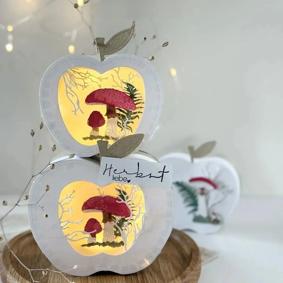 Фото Piggy Craft металлические штампы для резки, грибные украшения, скрапбук, нож для рукоделия, лезвие, трафареты, штампы №3