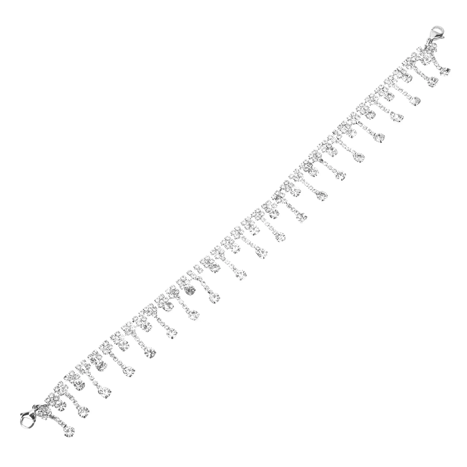 

Bridal Shoe Clips Buckle Rhinestone Chain Wedding Accessories Rhinestones Sandal