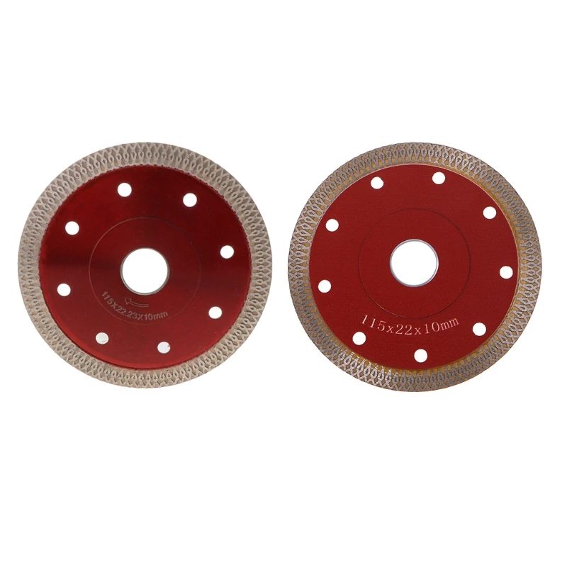 

72XD Red Hot Pressed Sintered Mesh Turbo Ceramic Tile Granite Marble Diamond Blade Cutting Disc Wheel Bore Tools