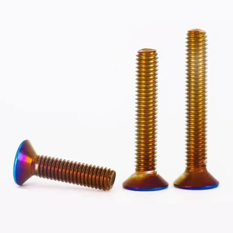 2-10 шт. винты DIN7991 из нержавеющей стали с шестигранной головкой и титановым