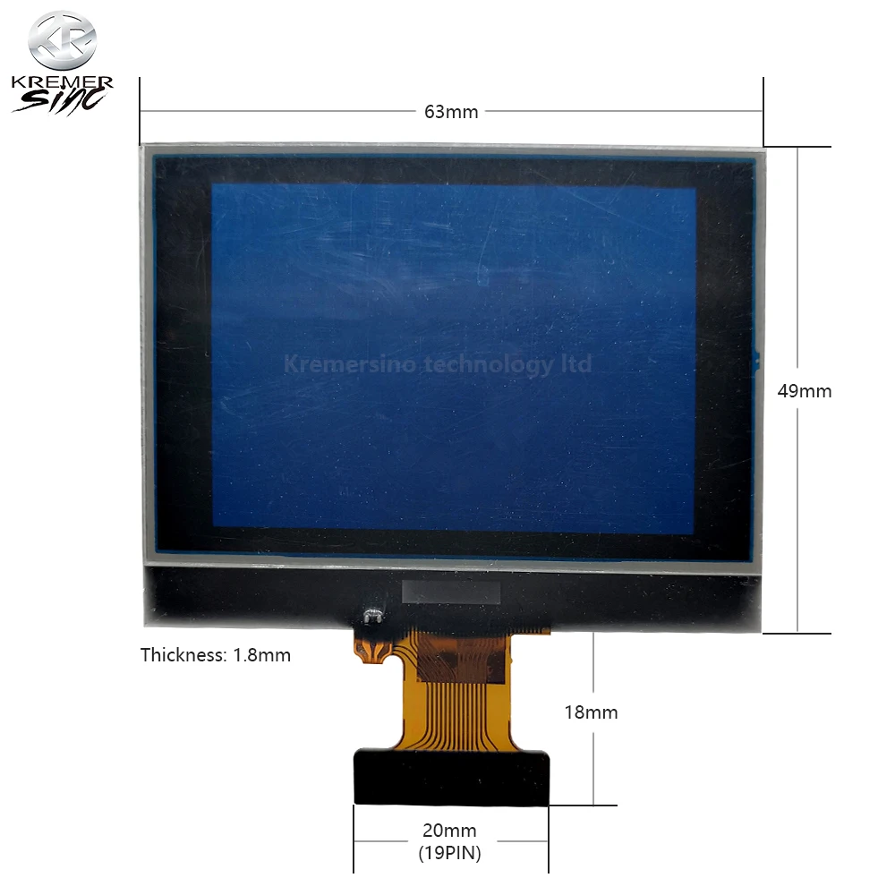 LCD Display for Golf Tiguan Passat Touran Caddy Jetta Skoda Seat  VW  VDO Group Volkswagen Dashboard Cluster Half Size Version