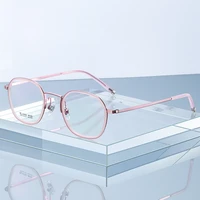 reven jate r2322 pure titanium glasses frame women vintage square myopia optical prescription eyeglasses frame men new eyewear