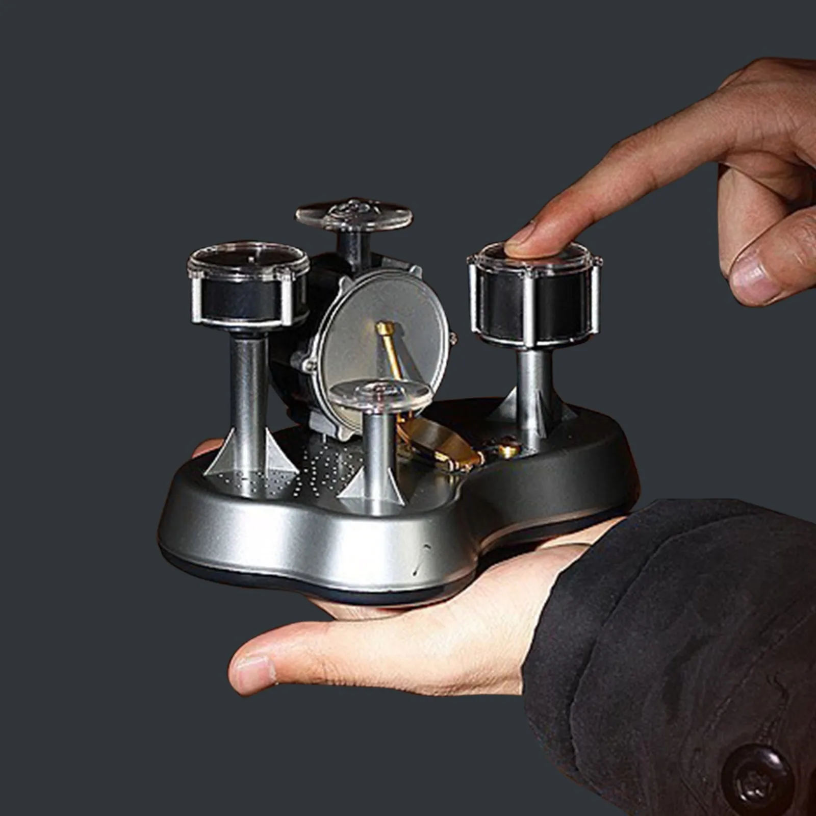 Электронный настольный мини-барабан сенсорный барабан для пальцев новый