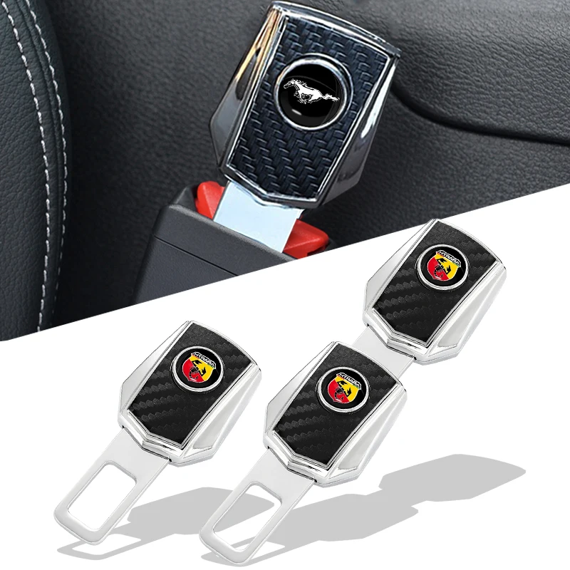 

1pcs Car Seat Belt Extender Plug Buckle Black Universal for Mustang Zapatillas Miniatura Gt Shelby 2005 2015 Car Accessories