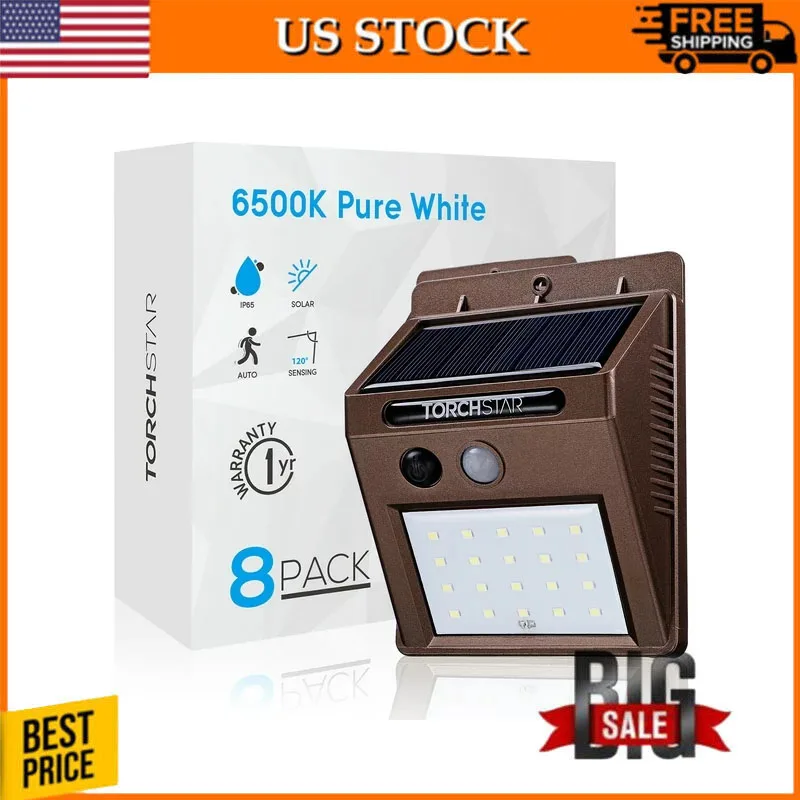 

8 шт./упаковка, беспроводная лампа для подъездной дорожки