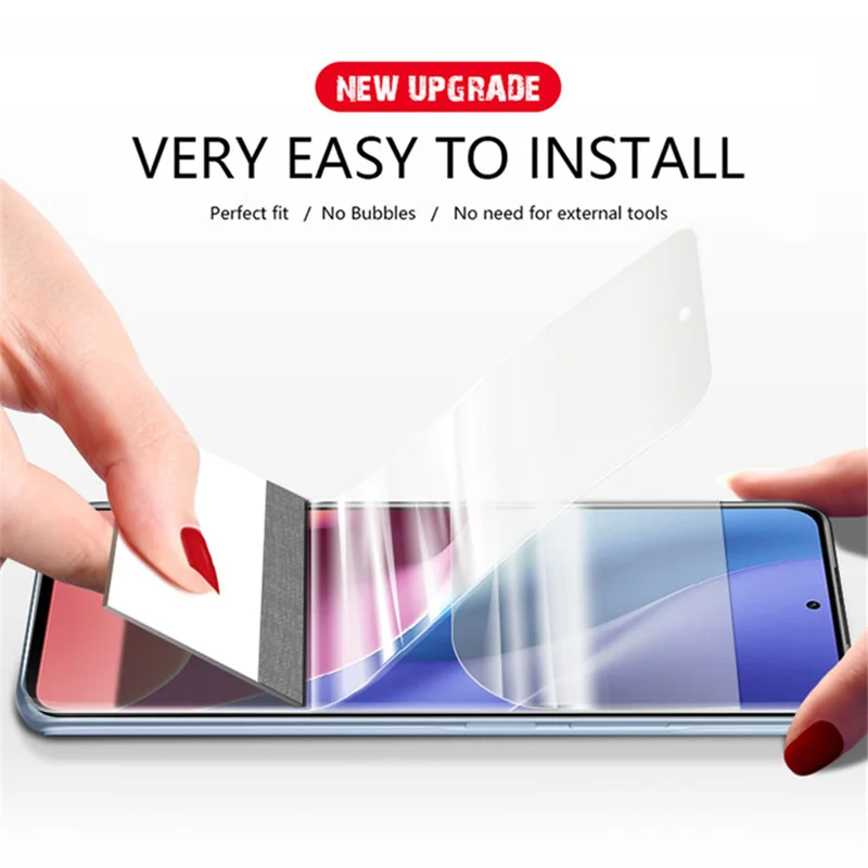 

1~3PCS Honor 50 30 Pro Plus Hydrogel Film+Camera Film For Honor30S Screen Protector 100D Curved Full Cover Protective Film
