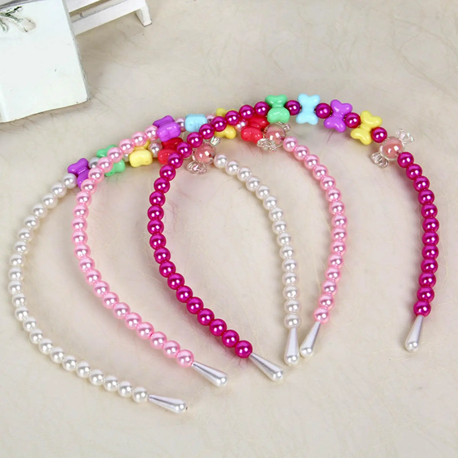 

10Pcs Metal Hair Hoop DIY Wire Hairband Tiara Craft Blank Headband Base for Photo Gemstone Embellishment Men Kids