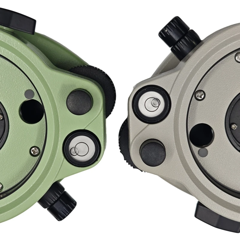 Трехкулачковый зеленый трегер с оптическим отвесом для штатива Leica