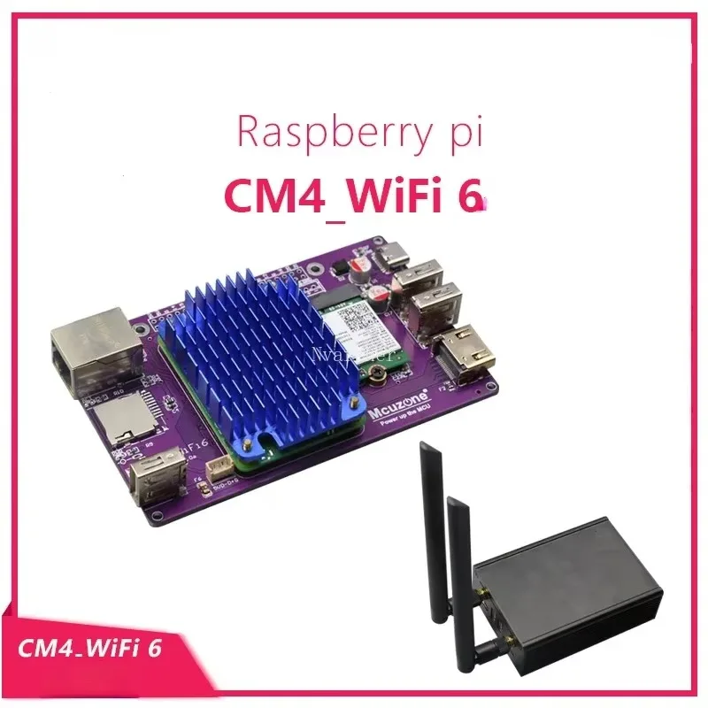 Фото Плата расширения BoMaSCM4_WiFi 6E для Raspberry Pi: захват пакетов AX200/AX210, маршрутизатор NGFF M.2 №2