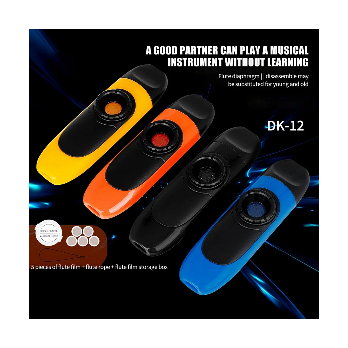 Профессиональный игрушечный инструмент Kazoo удобные в освоении инструменты для