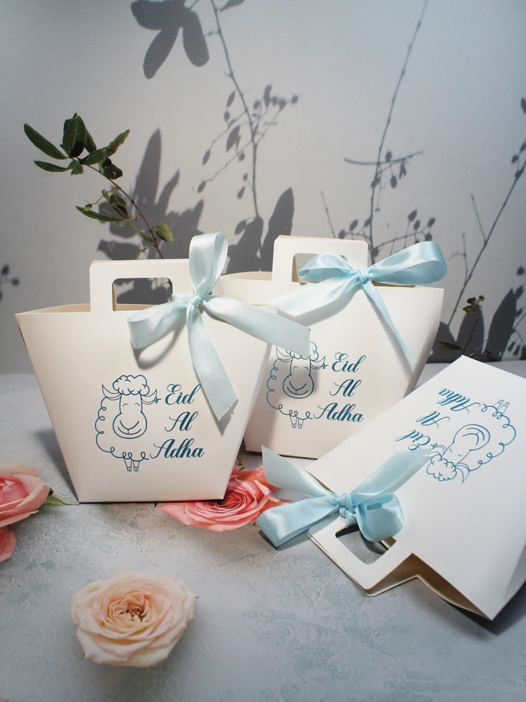 Ручная коробка для конфет с овечкой Eid Al-Adha EID Mubarak подарочные коробки