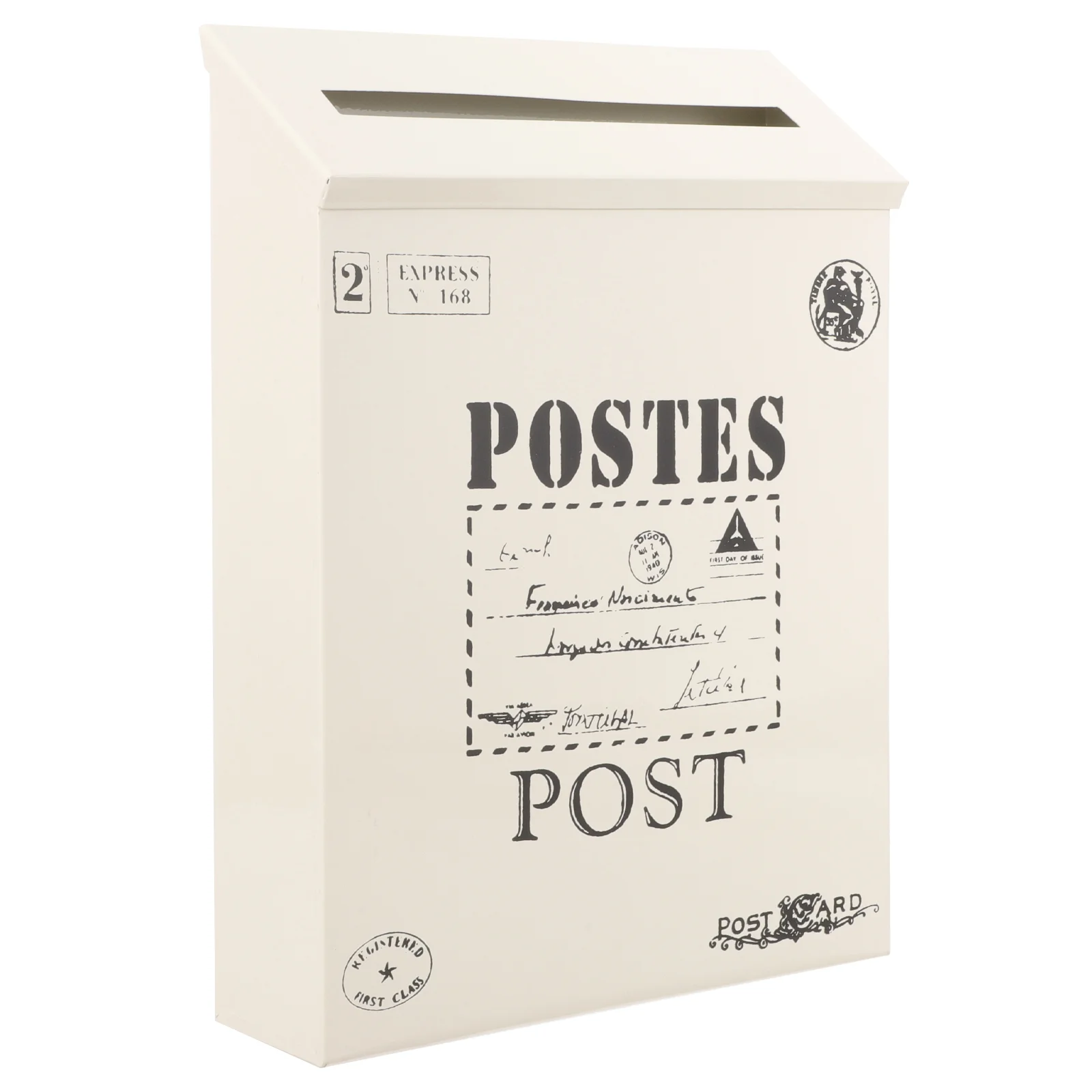 

Retro Vintage Mailbox Wall Mount Iron Letter Box Vintage Letter Box Wall Mount Post Box Wall Mount Mailbox