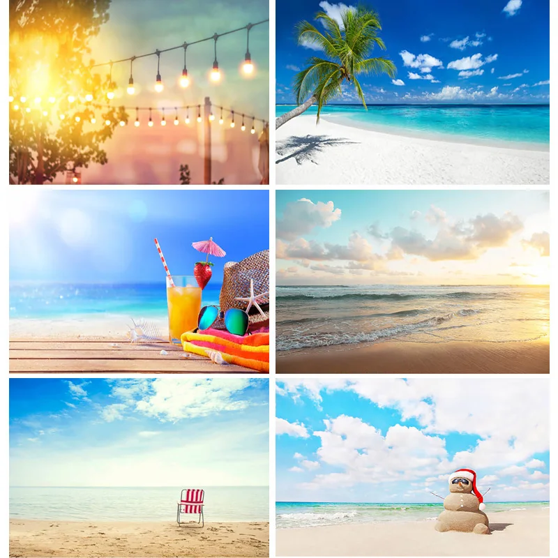 

Художественный тканевый фон для фотосъемки с изображением летнего тропического моря пляжа пальм дерева живописные фотографические фоны фотосессия фотостудия 22324