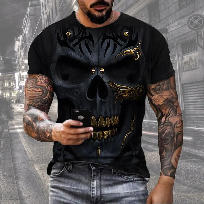 

Hot Style 3d Printed T-shirt Men Kids T Shirt Classic Design Casual Short-sleeved Oversized Street Fashion Loose Tees Tops