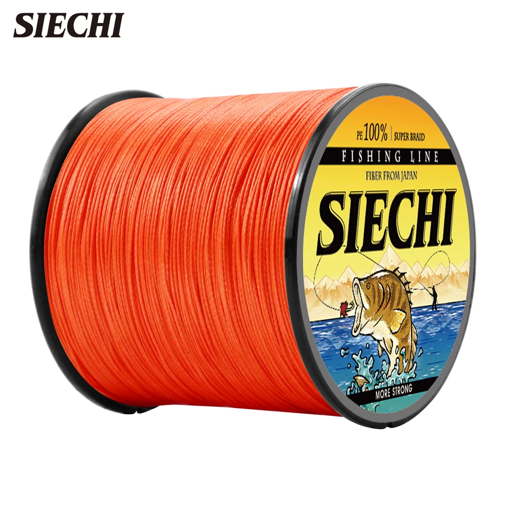 

SIECHI 4 / 8 Strands Braided Fishing Line 300M Carp Multifilament Fishing Line Japan Material Fishing Line PE
