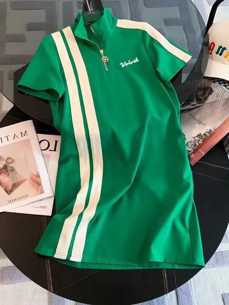 Malbon Golf Skirt 2023 Horse Golf Wear Women Spring Women's Golf Wear New Goods Polo Dress Tennis Skirt Women's Golf Clothing