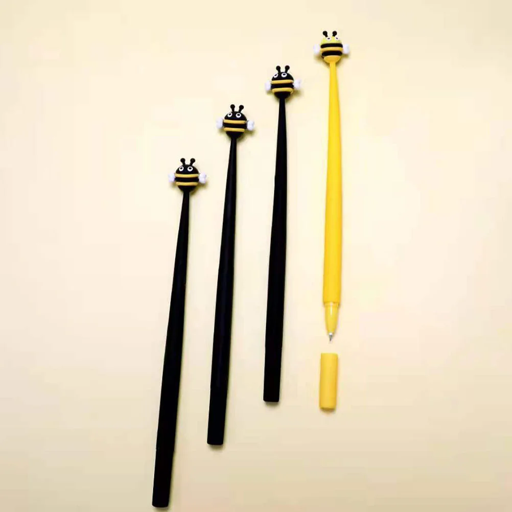 4 шт. гелевая ручка в виде пчелы шариковые ручки для письма рисования шариковая