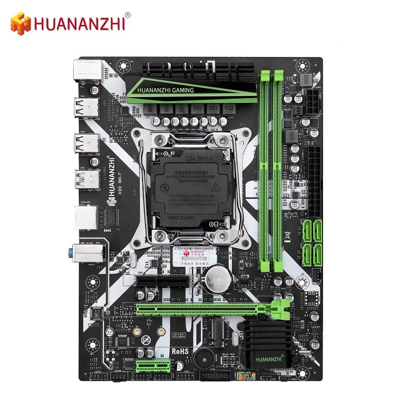 

Материнская плата Huananzhi X99 8M F Intel XEON E5 X99 LGA2011-3 все серии DDR4 RECC NON-ECC память NVME USB3.0 SATA Материнская плата