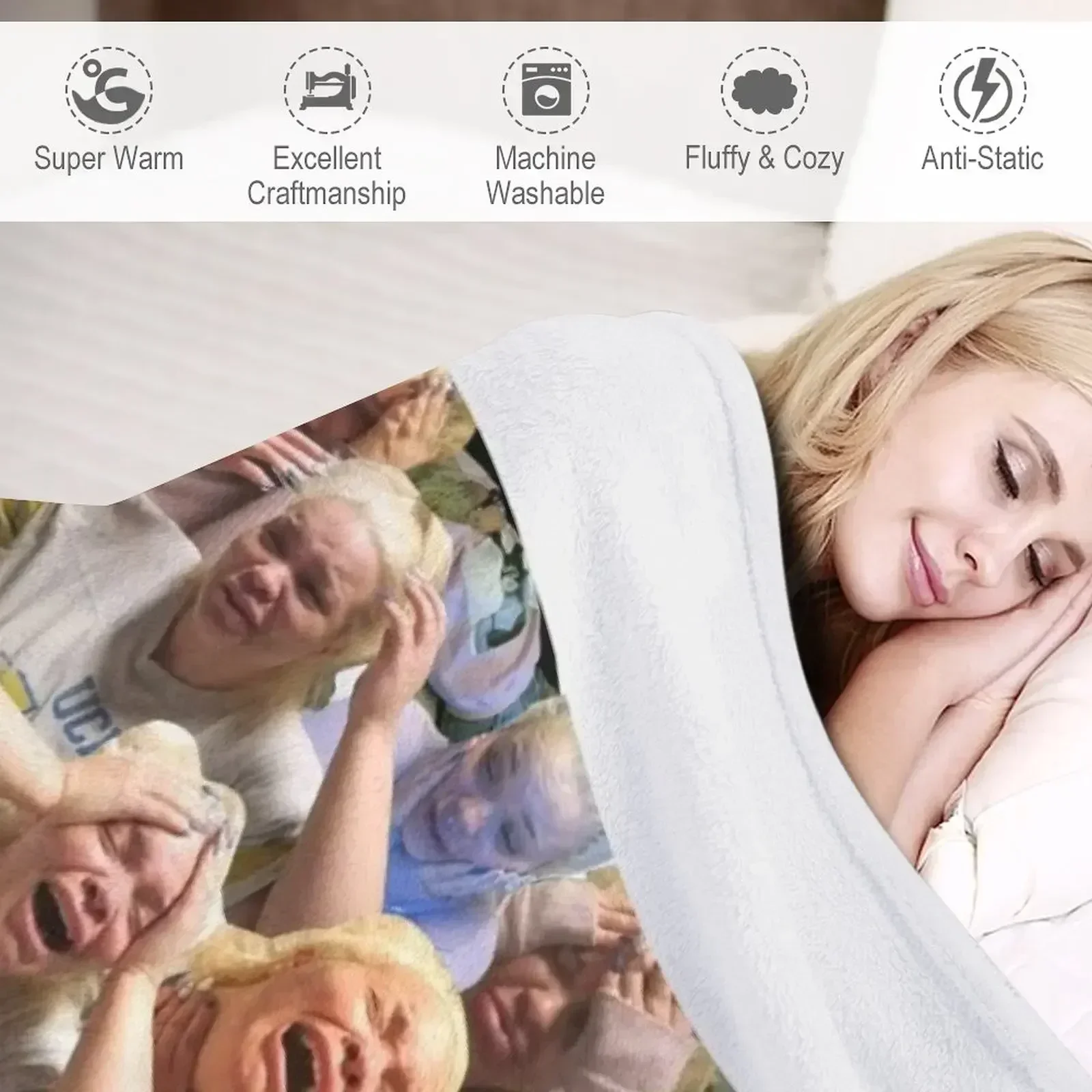 Одеяло Trisha Paytas Crying красивые винтажные одеяла