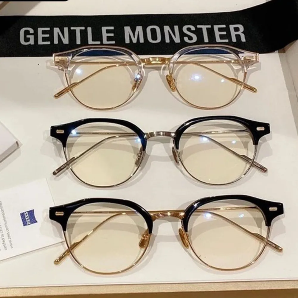 

GENTLE MONSTER GM Glasses Frame Women Blue Light Blocking Prescription Designer Fashion Myopia KITO Clear Eyeglasses For Men
